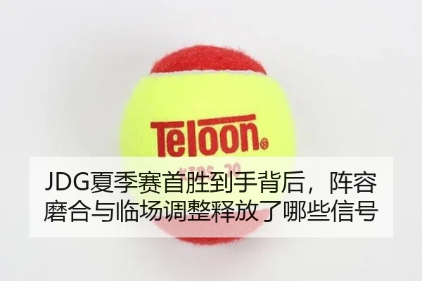 JDG夏季赛首胜到手背后，阵容磨合与临场调整释放了哪些信号